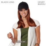 Henry Margu Hair Accents Collection - LONG HAT BLACK